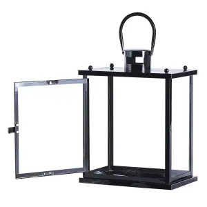 Beliani Modern Lantern TENERIFE Metal Black