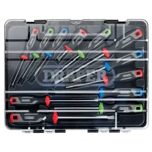 Draper Soft Grip Screwdriver Set (12 Piece) 13436