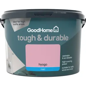 GoodHome Durable Hyogo Matt Emulsion paint, 2.5L