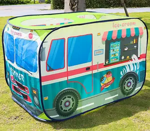 Green Ice Cream Truck Children's Play Tent