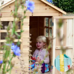 Evermeadow Playhouse - Kid's Wooden Playhouse