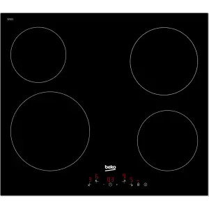 Beko HQC 64401 58cm Ceramic Hob - Black