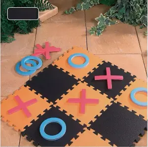 MantraRaj Giant High Density EVA Foam Noughts & Crosses Indoor and Outdoor Family Fun Party Game For Age 3+