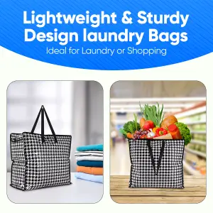 Woven Storage Laundry Bag - Assorted Designs