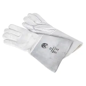 Sealey TIG Welding Gauntlets Safety Work Protection Gloves Workwear Pair SSP142