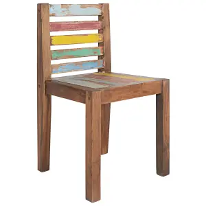 Berkfield Dining Chairs 6 pcs Solid Reclaimed Wood