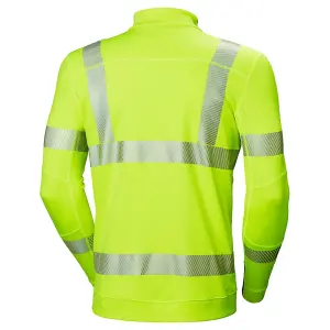 Helly Hansen Workwear HH Lifa Active Hi-Vis Half Zip (Yellow)  (X Large)