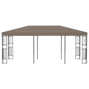 Berkfield Gazebo 6x3 m Taupe Fabric