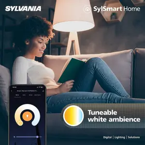 Sylvania Sylsmart RefLED Tuneable White Retro Smart LED GU10 Bulb