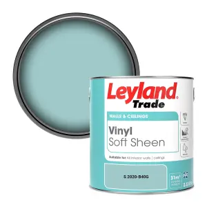 Leyland Trade Vinyl Soft Sheen Walls & Ceilings Emulsion Paint (S 2020-B40G) - 2.5L