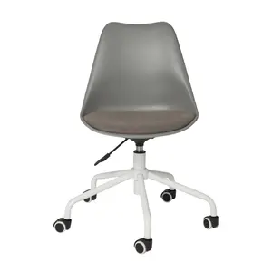 Tivissa Grey Office chair (H)820mm (W)480mm (D)560mm