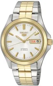 Seiko 5 Men's Automatic Two-Tone Stainless Steel Bracelet Watch