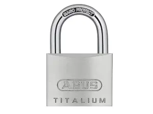 ABUS Mechanical 64TI/35mm TITALIUM™ Padlock Keyed Alike KA6355