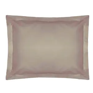 Plain Dye 200 TC Egyptian-Quality Cotton Oxford Pillowcase Mulberry