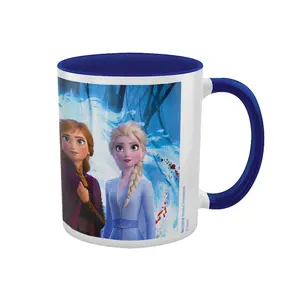 Frozen II Guiding Spirit Mug Dark Blue/Light Blue/White (One Size)