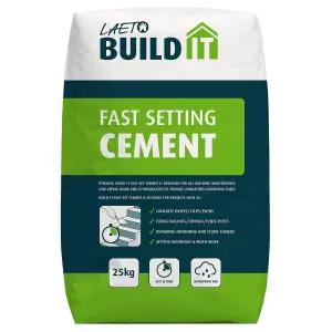 Fast Set Cement 25kg Ready Mixed by Laeto Build It - FREE DELIVERY INCLUDED