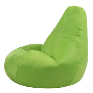 Veeva Recliner Indoor Outdoor Bean Bag Lime Green Bean Bag Chair