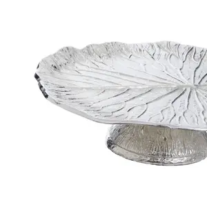 Salma Aluminium Cake Stand Silver