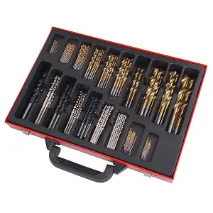 108 Piece HSS Drill Bit Set Metal Box (Neilsen CT2334)