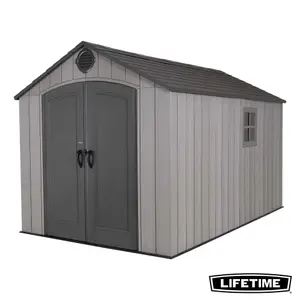 Lifetime 8 Ft. x 12.5 Ft. Outdoor Storage Shed