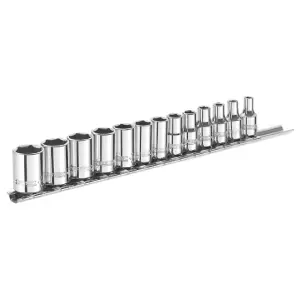 Expert 1/4in Drive Socket Set, 13 Piece