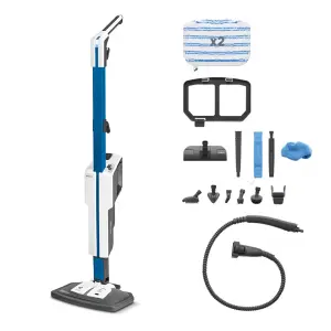 Polti Vaporetto SV620 Style Steam Mop with Handheld Steam Cleaner, 15 Accessories