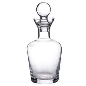 Traditional Lead Free Bourbon Scotch Brandy Christmas Glassware Spirit Whisky Decanter with Weighted Stopper 900ml