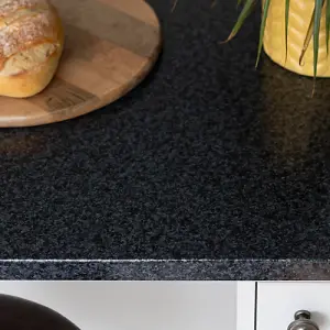 d-c-fix Granite Black Self Adhesive Vinyl Wrap Film for Kitchen Worktops and Furniture 2m(L) 67.5cm(W)