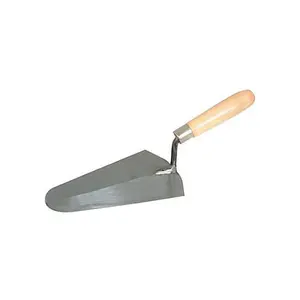 180mm Gauging Trowel Steel Wood Handle Plastering Bricklaying