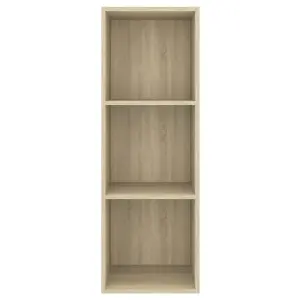 Berkfield Wall-mounted TV Cabinet Sonoma Oak 37x37x107 cm Engineered Wood