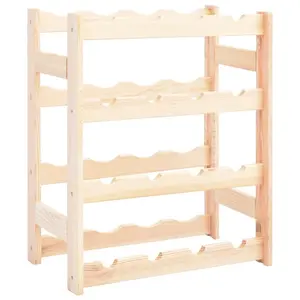 Maximilian 16 Bottle Tabletop Wine Rack