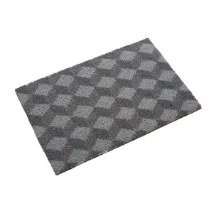 Maison by Premier Grey Cube Doormat