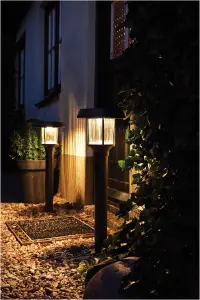 Luxform Pollux Intelligent Solar LED Post Light