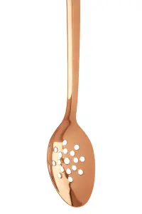 Maison by Premier Freya Rose Gold Slotted Spoon