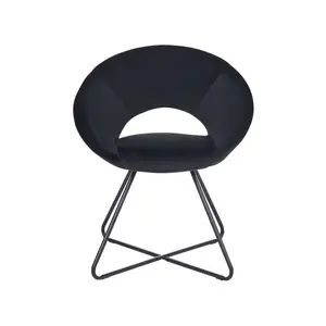 Medaryville Upholstered Dining Chair Black