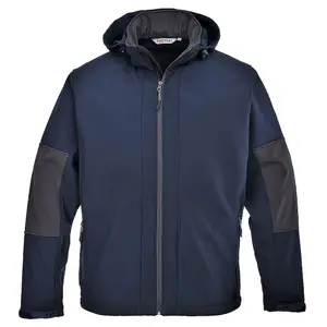 Portwest Mens Hooded Soft Shell Jacket