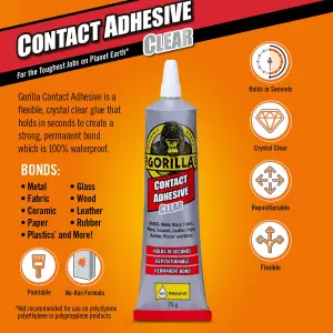 Gorilla Contact adhesive 75g