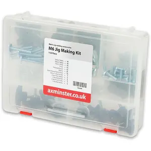 Axminster Workshop 118 Piece All Metric Jig Making Kit