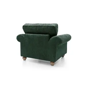 Ingrid Collection Armchair in Jungle Green