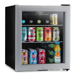 Subcold Super 50 LED Drinks Fridge - Silver