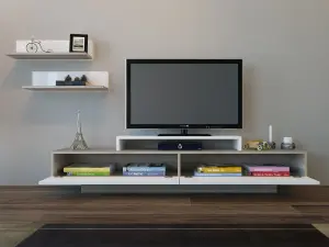 Decorotika Lusi TV Stand TV Unit for TVs up to 80 inch