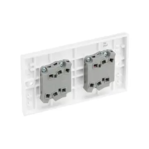 BG White 20A 2 way 4 gang Light Switch