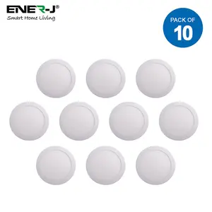 18W Recessed Round LED Mini Panel 220mm diameter Hole Size 205mm Pack of 10