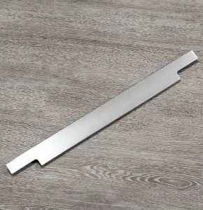 396mm Brushed Nickel Cabinet Profile Handle Cupboard Door Drawer Trim Pull