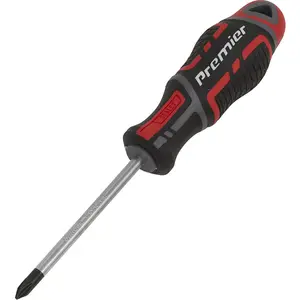 Premium 75mm Phillips Screwdriver with Ergonomic Grip and Magnetic Tip