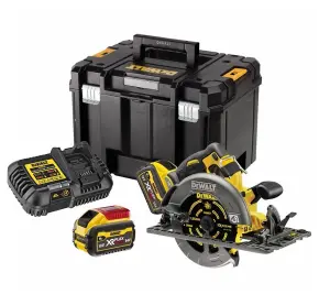 DeWalt DCS579X2 54v 190mm XR FlexVolt High Power Circular Saw 2 x 9.0Ah Battery