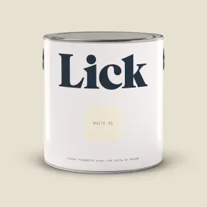 Lick White 05 Matt Emulsion paint, 2.5L