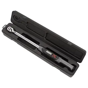 Sealey Angle Torque Wrench Digital 1/2"Sq Drive 20-200Nm(14.7-147.5lb.ft) STW306