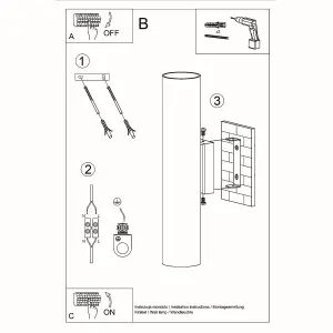 Lagos Steel White 2 Light Classic Wall Light