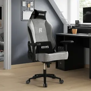 Recoil Centurion Gaming Chair - Black and Grey